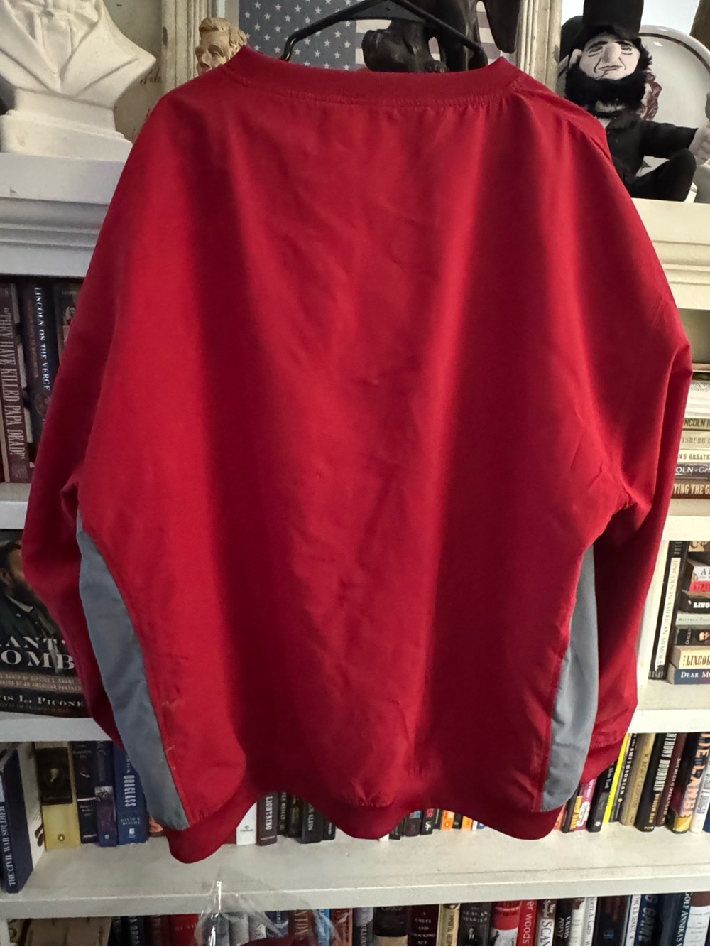 Knights Apparel Oklahoma Sooners Red V-Neck Pullover Sweatshirt Men’s XL - Picture 3 of 7